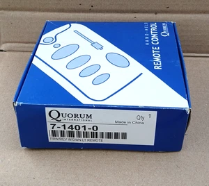Quorum 7-1401-0 Handheld Remote Control Kit with Reverse and Light Control - Picture 1 of 3