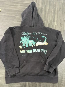Sudadera con capucha vintage Children of Bodom Are You Dead Yet para hombre grande música negra - Imagen 1 de 7