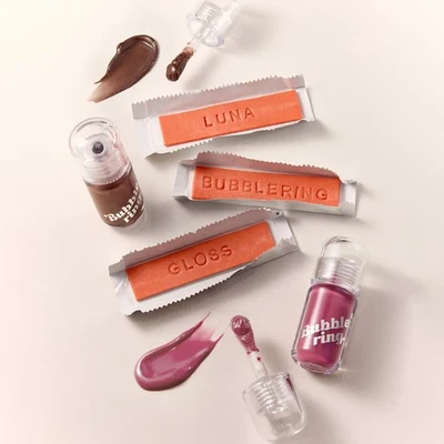 Brillo de goma burbujeante LUNA 4,3 ml 6 colores K-Beauty Foto 1 de 4