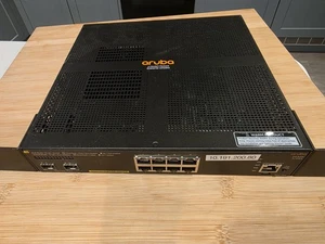 Aruba 2930F / JL258A 8G POE. No SFP SWITCH. No PSU - Picture 1 of 8