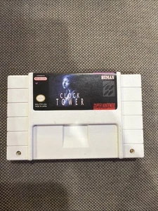 Clock Tower SNES Super Nintendo USA NTSC Englisch. Getestet. USA Verkäufer. - Bild 1 von 2