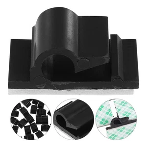2 PCS Clamp Line Card Adhesive Cable Holder Self-adhesive Cord Clips - Afbeelding 1 van 12