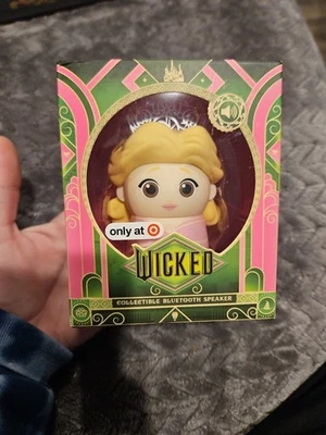 Bitty Boomers The Musical Wicked Glinda 收藏蓝牙扬声器 全新 — 第 1/4 张图片
