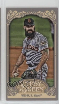 2012 Topps Gypsy Queen Mini Gypsy Queen Back Brian Wilson #26 - Image 1 of 2