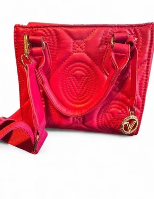 Cartera bandolera acolchada rosa de diseñador Valentino Orlandi Barbie Foto 1 de 4