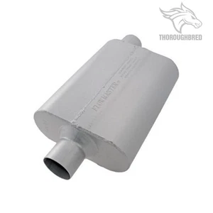 Flowmaster Exhaust Muffler 40 Series Delta Flow; 942542 - Picture 1 of 1