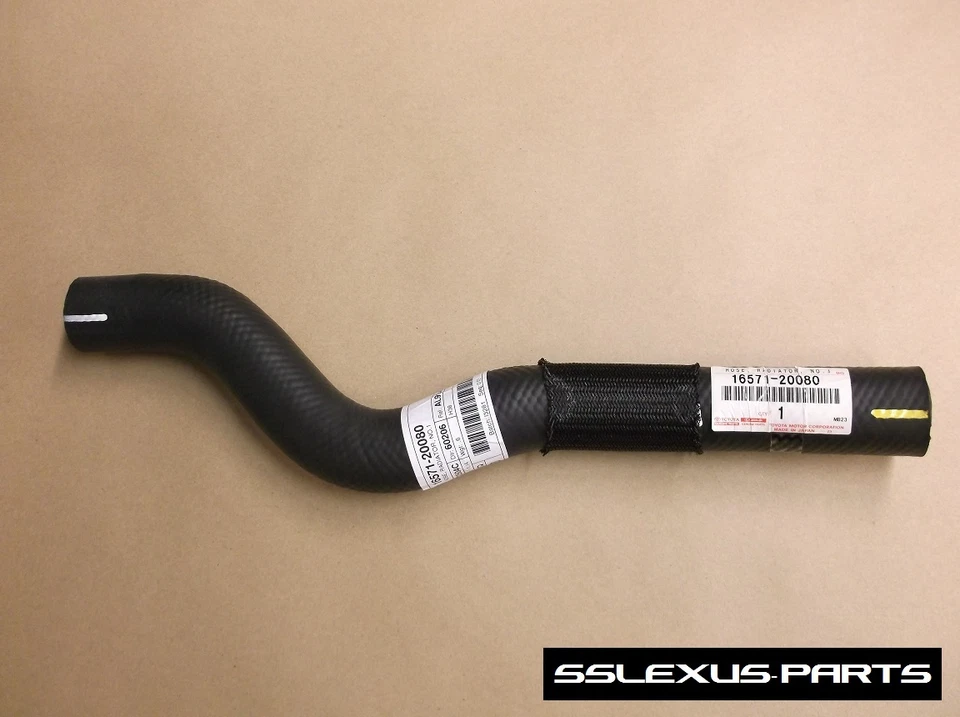 Lexus RX330 (2004-2005) OEM Genuine UPPER RADIATOR HOSE 16571-20080 - Image 1 of 1