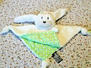 C/ DOUDOU ORCHESTRA LAPIN BLANC VERT RONDS PLAT CARRE 25/25CM 100% NEUF 6 DISPO - Picture 1 of 2