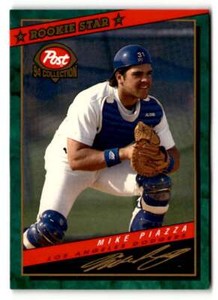 1994 Post Cereal #1 Mike Piazza NM  ID:48698