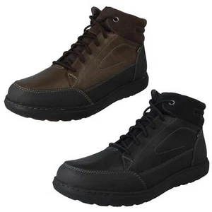Uomo Clarks' Mapstone Hi GTX ' Casual Pelle Impermeabile Stivali - Foto 1 di 21