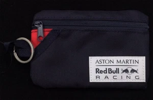 WALLET Red Bull Racing Aston Martin Team Coin Keyring Formula One F1 NEW Navy