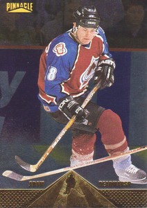 1996-97 Pinnacle Hockey Foil #43 Adam Deadmarsh Colorado Avalanche