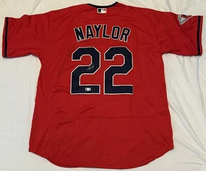 Josh Naylor Signed Autographed Cleveland Guardians Red Alternate Jersey Beckett - Picture 1 of 2