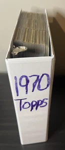 1970 Topps Baseball Complete Set #1-720 in Binder - Picture 1 of 23