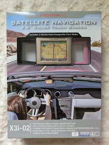 Nextar x3i-02 Satellite Navigation 3.5 Color Touch  Screen New W Accessories Kit - Picture 1 of 5