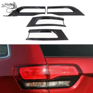 Para Jeep Grand Cherokee 2014-2020 Luz Trasera Lámpara Cubierta Borde Bisel Negro Brillante - Imagen 1 de 8