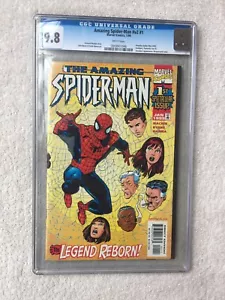 The Amazing Spider Man Marvel Comics gennaio 1999 CGC 9,8 pagine bianche Avengers - Foto 1 di 8