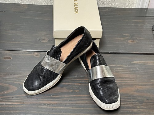 REEBOK Scarpe da tennis da passeggio donna ALL BLACK sneakers casual leggere taglia 9