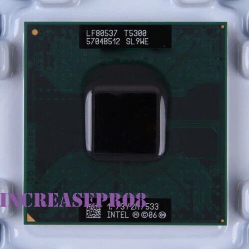 Intel Core 2 Duo T5300 Processor 1.73GHz SL9WE Socket M, 479 CPU 34W 533MHz - Image 1 of 4