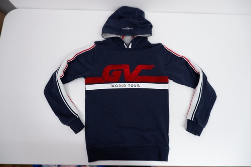 Felpa con cappuccio ragazzo Givenchy età 12+ anni stampa logo blu navy