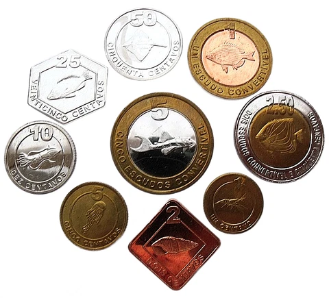 CABINDA - ANGOLA 9 COIN SET 2001-11 1 CENTAVO - 5 ESCUDOS ANIMALS BIMETALLIC UNC Cover
