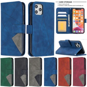 For Huawei Y9Prime P40Pro Luxury Retro Leather Magnetic Wallet Card Case Cover - Picture 1 of 31