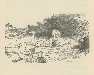 Impresión artística de Winnie-the-Pooh 1926 - I Saw a Heffalump Today de Ernest H Shepard - Imagen 1 de 3