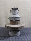 Schiffslampe Ankerlicht Positionsleuchte aus Dynamitfabrik Petroleumlampe Alt