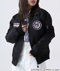 Sanrio Characters MA-1 Jacket Kuromi Black Outer Japan limited New
