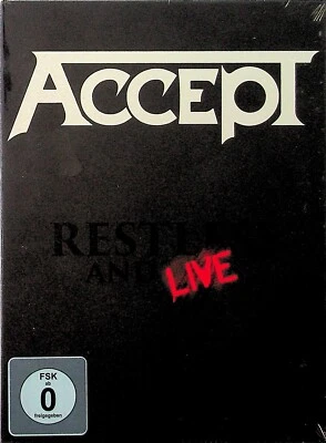 Accept -Restless And Live 2-CD & DVD *NEW -2017 (Bang Your Head/In Europe)  - Image 1 of 2
