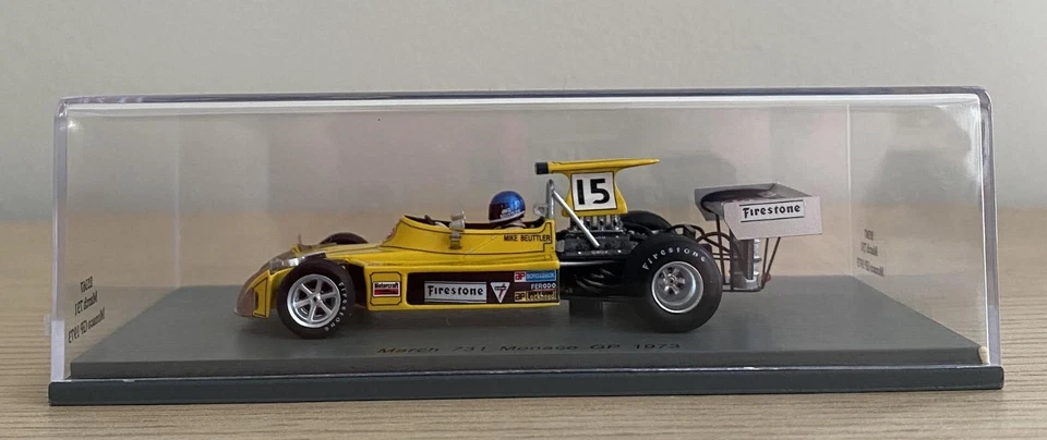 SPARK March Monaco 1973 Beuttler 1:43 / BUY COLLECTION FOR CHEAPER PRICE - Image 1 of 2