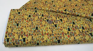 Timeless Treasures quilt-craft fabric BEJEWELED GOLDEN GEO 1 3/4 yds (cm-1883) - Picture 1 of 1