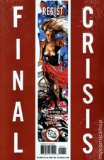 Final Crisis Resist 1A Migliari VG 2008 Stock Image Low Grade