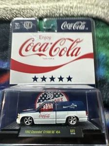 2023 M2 Machines Coca Cola 1992 Chevrolet C1500 SS 454 Delicious Refreshing - Picture 1 of 2