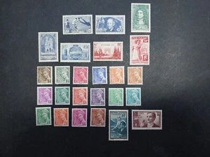 France  1938    lot de 25 timbre   neuf */**  C: 194 € (** n° 396) - Picture 1 of 2
