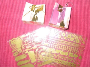 Sticker Gold Hochze Taufe Album Aufkleber Karte stampin up Big shot Box Trauer - Bild 1 von 6