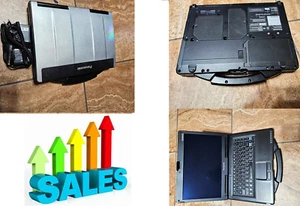 PANASONIC CF-53 MK3 NONTOUCH🔹i5-3340M@2.70GHz✔️16GB✔️512GSSD✔️WIN7P64B✔️SALES - Picture 1 of 24
