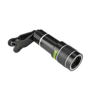 20X Adjustable Clip On Telephoto Lens External Phone Camera Focus Spotting Scope - Zdjęcie 1 z 14