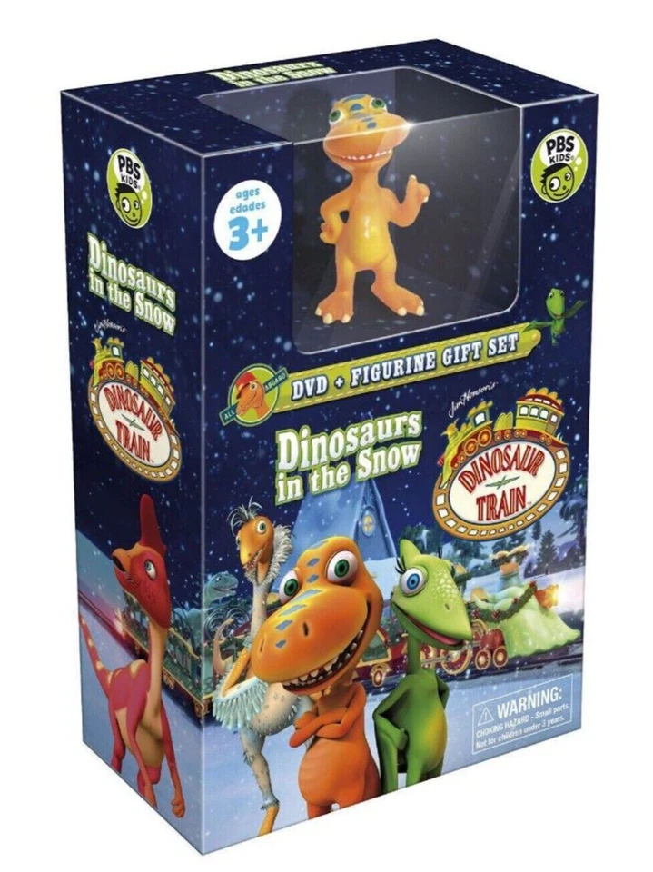 Dinosaur Train: Dinosaurs in the Snow w/Figurine (DVD, 2015, PBS) Free Shipping! - Image 1 of 1