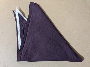 Burgschneider Head Scarfs Natural/Brown cotton larp sca renfaire medieval scarf - Picture 1 of 3