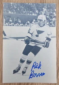 Rick Bowness Signed 4x6 Photo NHL Jets Red Wings Blues Legend RAD - Picture 1 of 1