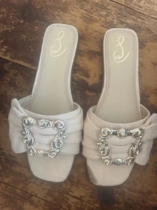 Sandali donna Sam Edelman Hudson estivi sabbia Ivana slide taglia 9 - Foto 1 di 6