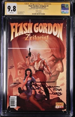 Flash Gordon: Zeitgeist #1 CGC SS 9.8 Signed Sam Jones Variant Original Actor! - Image 1 of 2