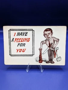 Vintage "I Have A Feeling For You" Post Card! Free Shipping! - Picture 1 of 8