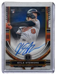 Kyle Stowers 2023 Topps Tribute Auto Gold/75 Autógrafo #TA-KS Marlins Orioles - Imagen 1 de 2