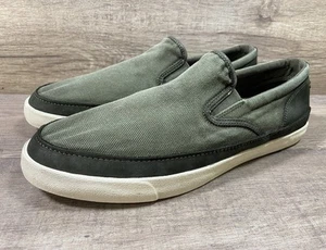 John Varvatos Canvas Loafers Sneakers Shoes Mens Size 10 - Picture 1 of 14