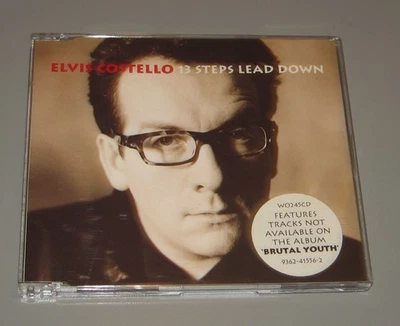 Elvis Costello - 13 Steps Lead Down 4-Track Maxi-Single CD (1994, Warner Bros.) - Image 1 of 3