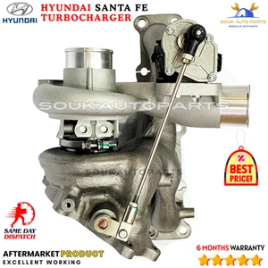 28231-2G410 HYUNDAI SANTA FE TURBO TURBOCHARGER 90143-21080  (2013-2016) - Picture 1 of 9