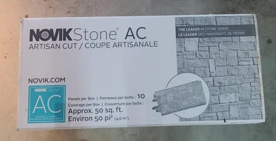 Panel de corte artesanal premium Novik Ledge - Castillo nuevo, paneles - 10 piezas/caja Foto 1 de 3