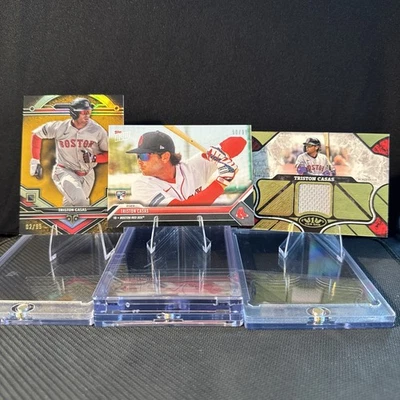 2023 Topps Now Triston Casas Rookie card #OD12 + 2 Numbered Bonus cards Red Sox! - Image 1 of 4